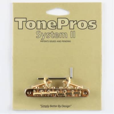 TONEPROS ABR-1 REPLACEMENT TUNE-O-MATIC GOLD image 7