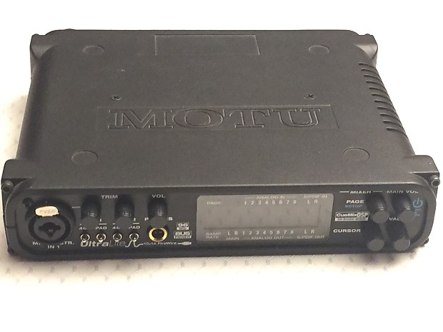 正式的 MOTU bus FireWire 10x14 Interface Audio Mk1 Ultralite DTM・DAW