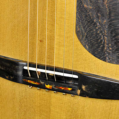 Turkowiak double-top GA acoustic guitar #524 - "Black Diamond" tier image 14