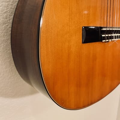 Suzuki Model 700 Classical Acoustic Guitar MIJ Japan With Case 1970’s - Natural image 7