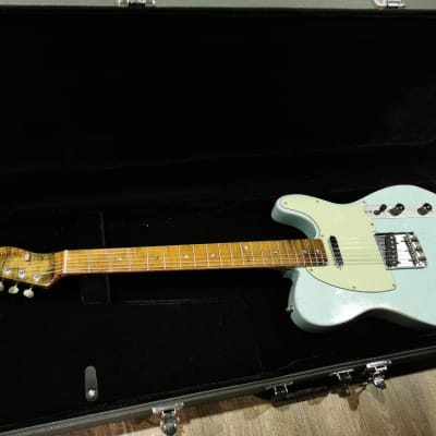 MyDream Partcaster Custom Built - Heavy Relic Sonic Blue Texas Special image 2