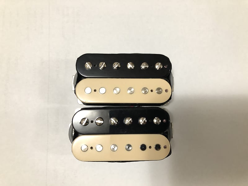 Gibson Burstbucker #2, #3 set Zebra | Reverb