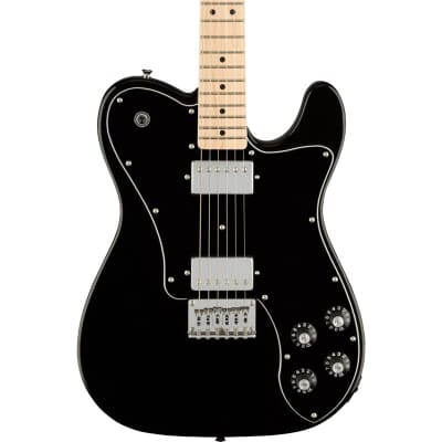 Squier Affinity Series Telecaster Deluxe, Maple Fingerboard, Black for sale