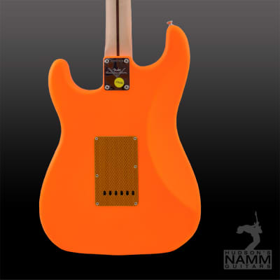 2018 Fender NAMM Display Masterbuilt Road Cone Glow On Stage  NOS Stratocaster  D Galuszka  BrandNew image 11