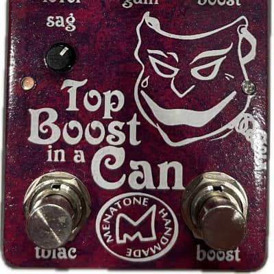 Reverb.com listing, price, conditions, and images for menatone-top-boost-in-a-can