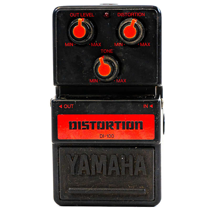 Yamaha DI-100 Distortion Effect Pedal from 1980s Vintage Sound Devise Series