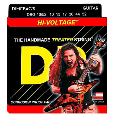 DR Strings DBG-10/52 Dimebag Darrell Electric Hi-Voltage Guitar Strings image 2