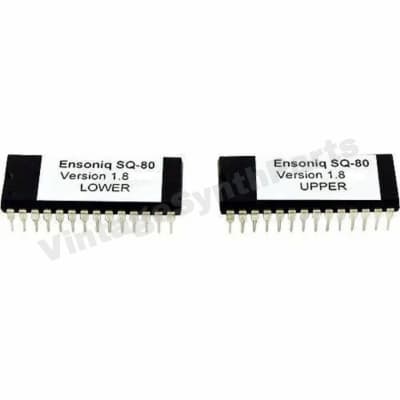 Ensoniq SQ-80 v 1.8 OS EPROM Firmware Upgrade + [Hidden Waves enabled] for SQ80 Rom