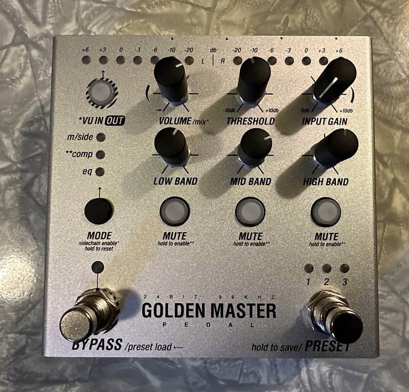 Endorphin.es Golden Master pedal