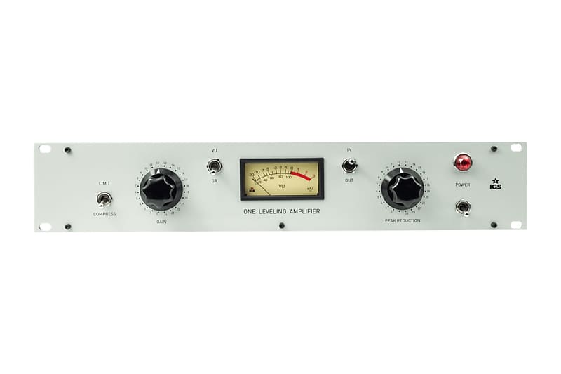 IGS Audio ONE LA | Tube Optical Compressor | Open Box | Reverb