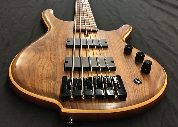 Mavourneen Strings 'Bairdy' 5-string bass 2016 natural image 1