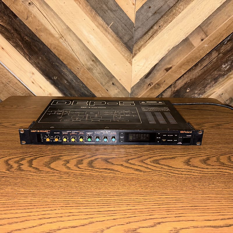 Roland DEP-5　 DIGITAL EFFCTS PROCESSOR Roland Dep-5 Digital Effects Processor - Black for sale