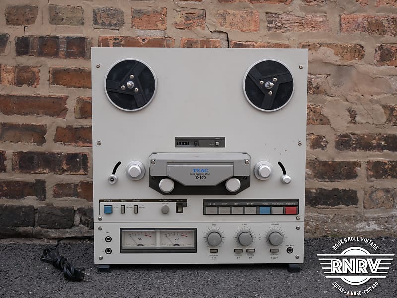 Teac X-10 Stereo Reel-To-Reel Recorder 1979-1982  			