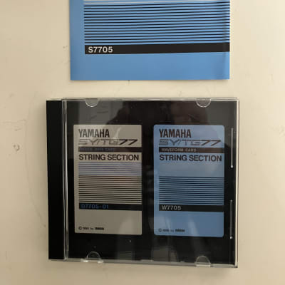 Yamaha SY77 / TG77 STRING SECTION Sound Card Set