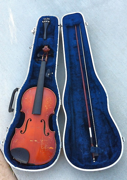 【12月スーパーSALE 15％OFF】 VIOLIN---1989 GERMAN VL20-44 MODEL VIOLIN STRAUSBERG MADE 弦楽器