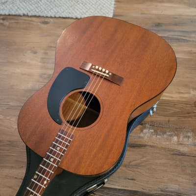 Gibson TG-0 Tenor Acoustic Guitar Vintage 1964 Original Case No Repairs CLEAN! image 6