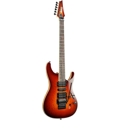 Ibanez Prestige S6570SK Electric Guitar - Sunset Burst image 4