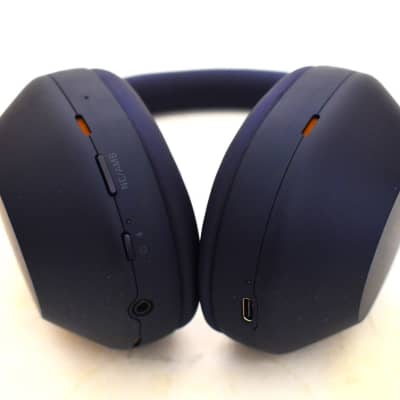 Sony WH-1000XM5 Wireless Noise-Canceling Over-the-Ear Headphones - Midnight Blue image 3
