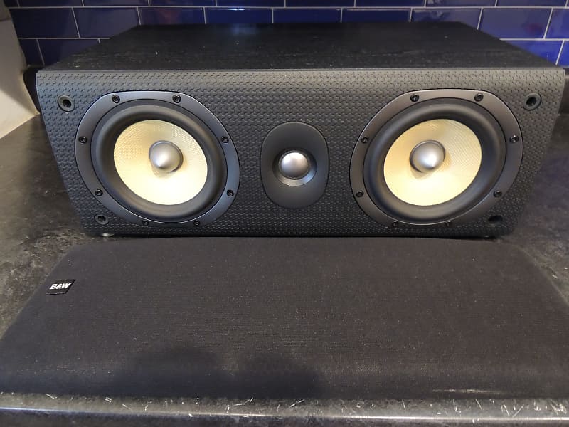 B&amp;W LCR 60 S3 2000 - Black  			