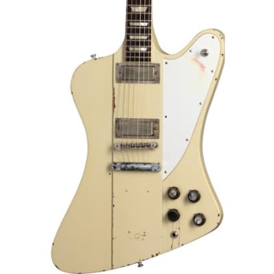Gibson Custom Shop Murphy Lab 1964 Johnny Winter Firebird V, Polaris White for sale