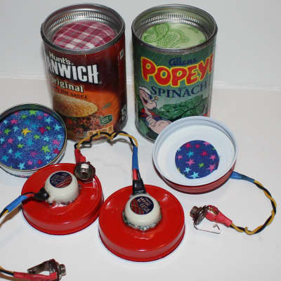 Tin Can Lo-Fi  Microphone Kit -  The Original Tin Can Mic & DIY Tin can Kits. (HQ)  VOX & Harmonica image 22