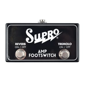 Supro Tremolo/Reverb Footswitch