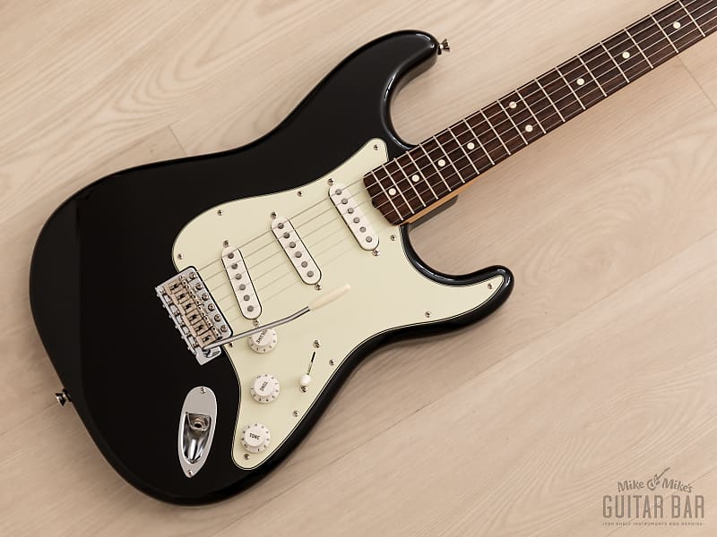 2022 Fender Traditional II 60s Stratocaster Black, Japan MIJ image 1