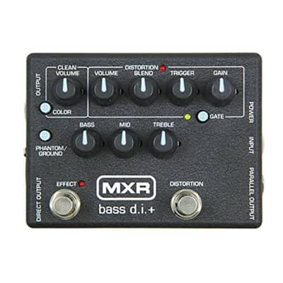 MXR M80 BASS DIRECT BOX WITH DISTORTION DI PEDAL D.I. + plus image 3