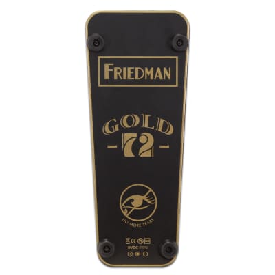 Friedman No More Tears Gold 72 Wah Pedal image 4