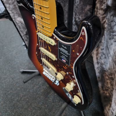 New, open box, Fender American Professional II Stratocaster 2024 3 Color Sunburst, Free Shipping! image 9