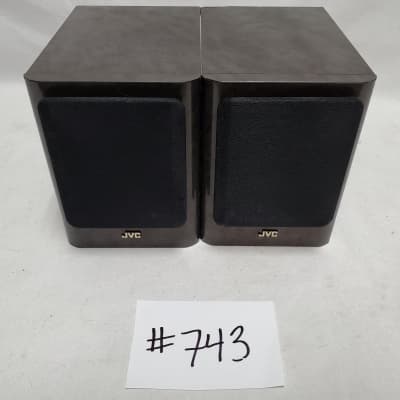 JVC SP-UX1000GR Compact Bookshelf Speakers #743 Good Working & Sounding Condition - Sold As A Pair - image 4