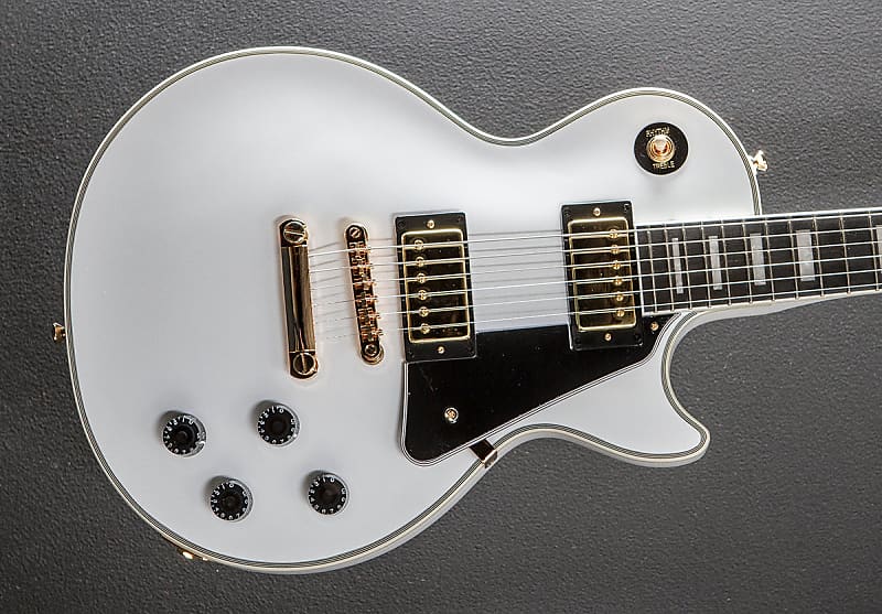 Epiphone Les Paul Custom Electric Guitar - Alpine White