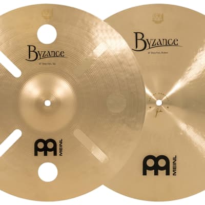 Meinl Cymbals AC-DEEP Artist Concept Model Anika Nilles Deep Hats Stack with X-Hat Arm (VIDEO) image 6