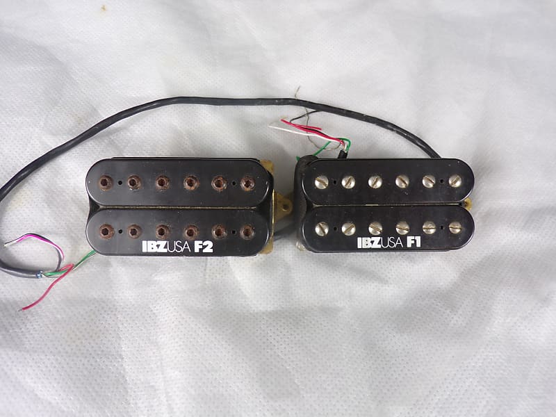 Ibanez DiMarzio IBZ F1 & F2 Humbucker Set - USA 90's