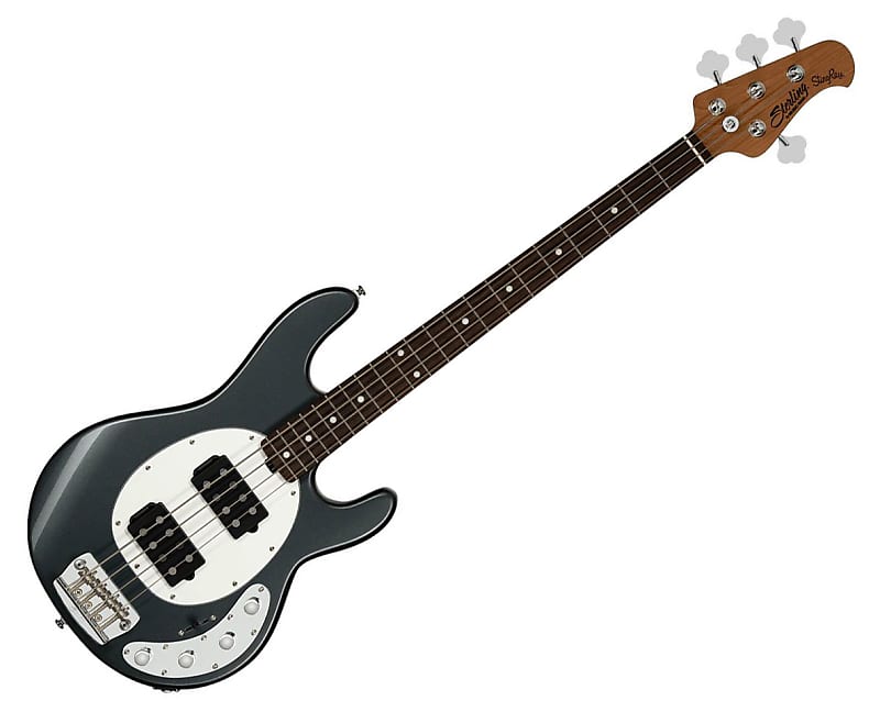 Sterling by Music Man StingRay HH RAY34HH - Charcoal Frost | Reverb