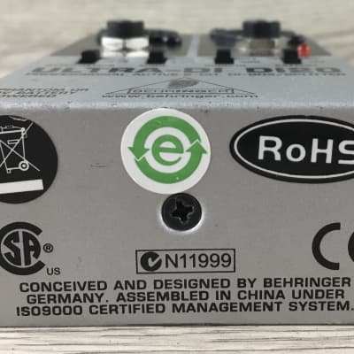 Behringer DI-20 Ultra DI Box image 2