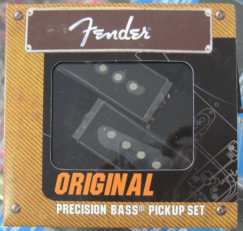 Fender Original Vintage Precision Bass Pickups Set 0992046000 image 1