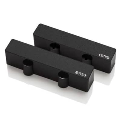 EMG J Active Bass Guitar Pickup Set, Black image 1