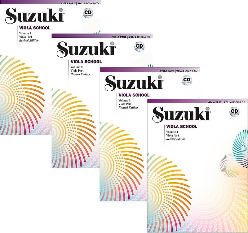 Suzuki Viola School Viola Part & CD, Volume 1 - 4 (Revised) image 1