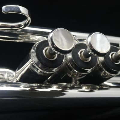 New Adams Sonic Model Professional Bb Trumpet in Silver Plate! image 18