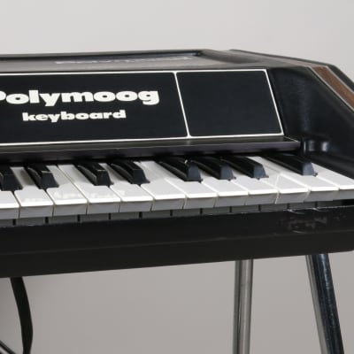 Moog Polymoog Keyboard model 280a + Polypedal Controller + stand + case + manual (serviced) image 12