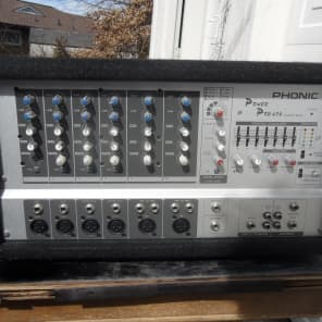 Phonic Powerpod 620 Powered Mixer with Digital FX | Reverb