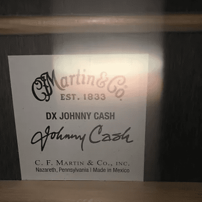 Martin DX Johnny Cash image 4