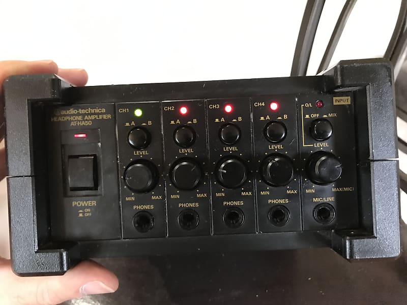 アンプ audio-technica AT-HA50 AT-HA50 オーディオテクニカ ヘッドフォンアンプ | 日刊もしくは