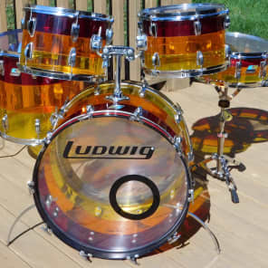 Ludwig vistalite tequila sunrise hotsell