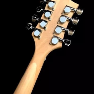MANDOCASTER-BRAND NEW PELHAM BLUE 8 STRING SOLID ELECTRIC MANDOLIN image 6