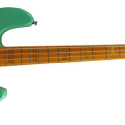 Markbass MB-GV-4-GLOXY-GR-CR-MP GV 4 Gloxy 4 String Electric Bass, Surf Green for sale
