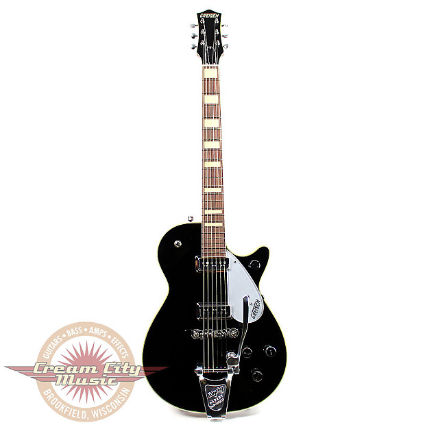 Gretsch G6128T DSV 1955 Style Duo Jet with Black Lacquer Electric Guitar Reverb