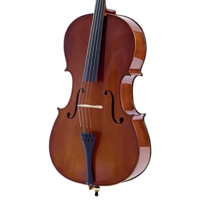 Palatino VC-450 | Allegro All Solid  4/4 Full-Size Cello w/ Gigbag, Bow. New with Full Warranty! image 3
