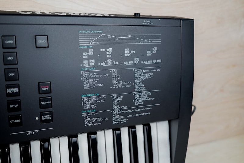 Yamaha V50 FM Synthesizer 61 Key 100V Made in Japan MIJ | Reverb
